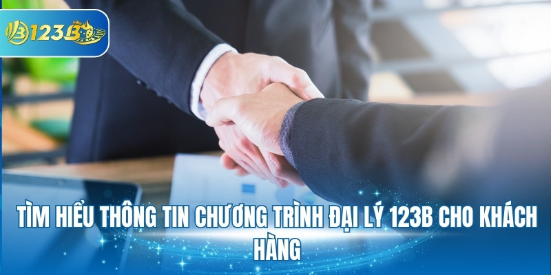 Tìm hiểu thông tin chương trình đại lý 123B cho khách hàng